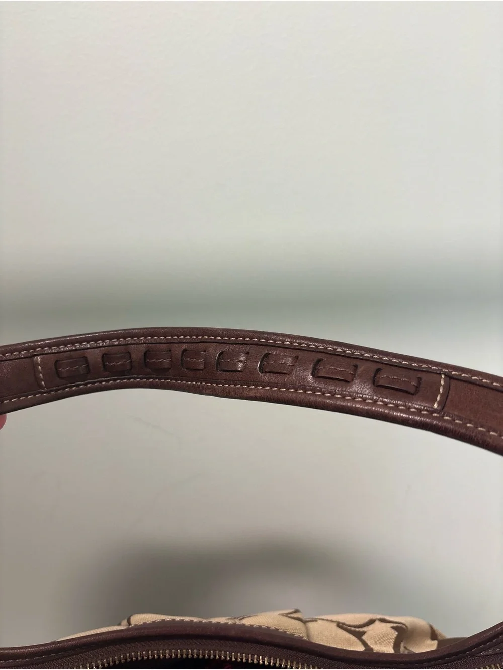 Coach 12227 Ergo Pleated Signature Shoulder Bag
